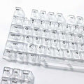 LATTICE Crystal Keycap Set - Transparent Cherry Profile 126 Keys