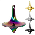KINE Totem Spinning Top - Iridescent Titanium Finish