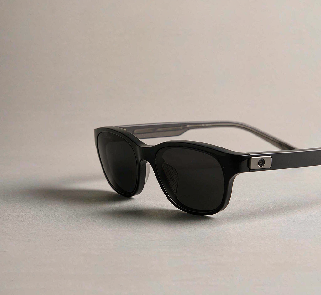 AI Camera Smart Glasses Pro — 12MP Capture + Open-Ear Audio