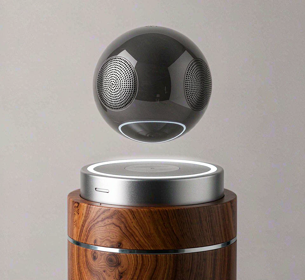 Magnetic Levitating Bluetooth Speaker — 360° Floating Orb