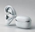 Open-Ear Clip Earbuds — Air Conduction, Zero In-Ear