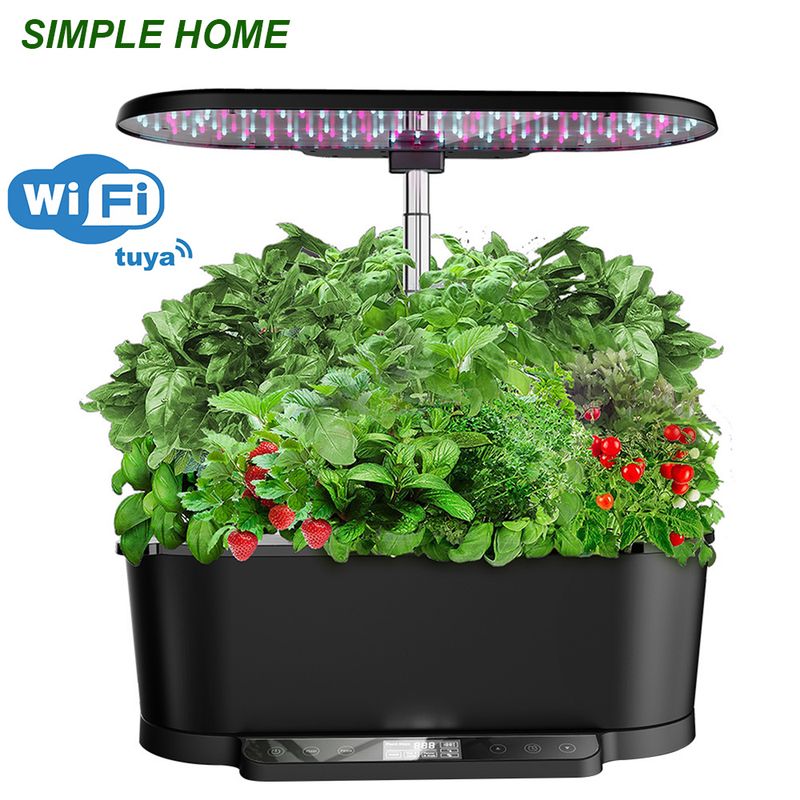 VERDANT 15 Noir - Smart Hydroponic Garden