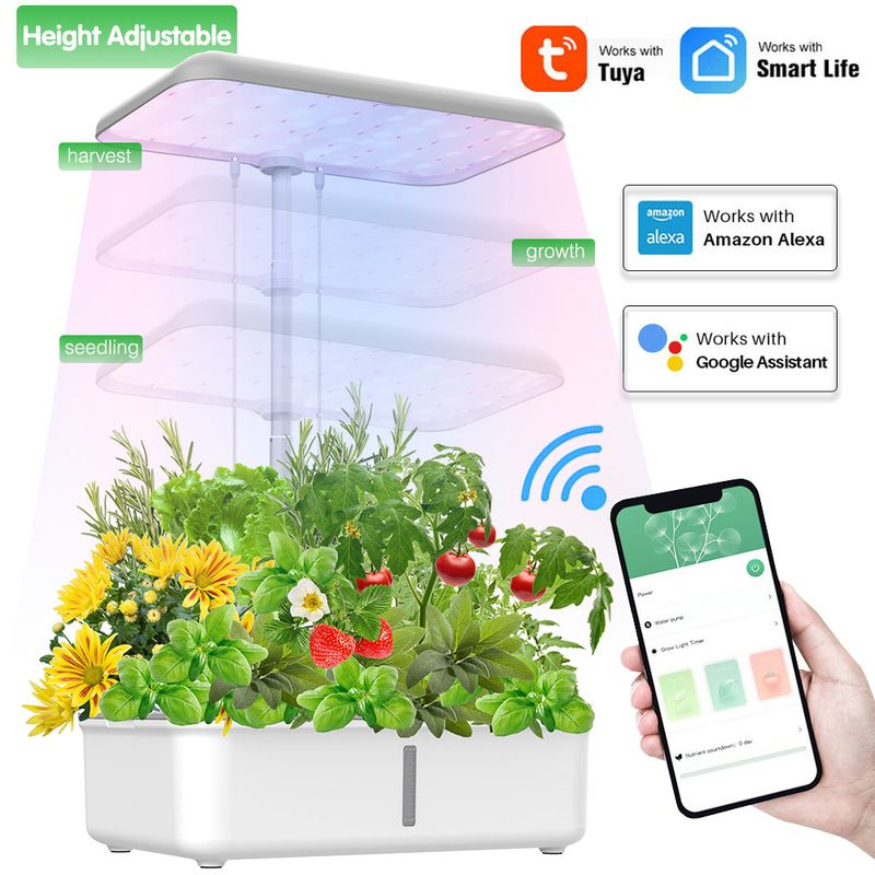 VERDANT Wi-Fi - App-Connected Hydroponic Grower