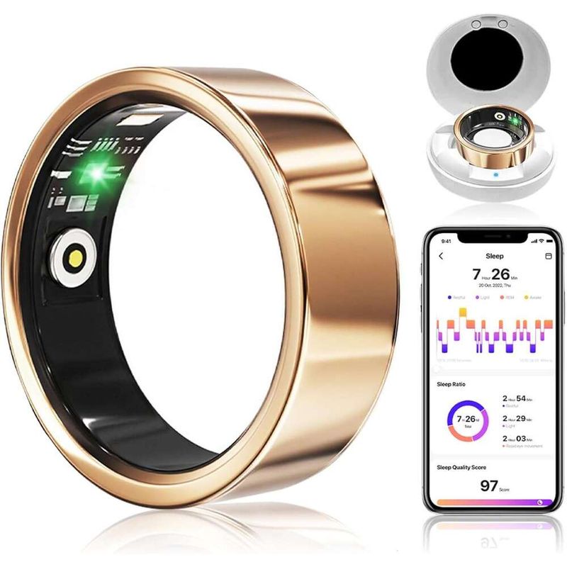 gold-titanium-smart-ring-oem-wholesale