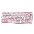 LATTICE X98 Blush - 98% QMK/VIA Transparent Mechanical Keyboard