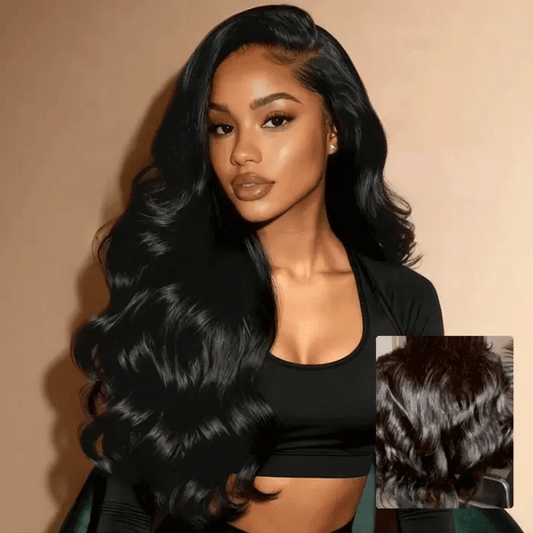 ⏳Time-Limited Special⏰Flash Sale 13×6 Pull Go Glueless Wig Body Wave Pre-everything 100% Natural Hairline 250% Density