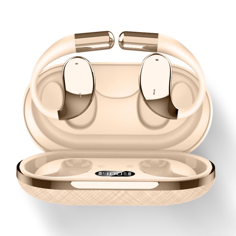 gold-clip-on-earbuds-oem-factory-direct