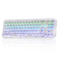 LATTICE X71 Crystal - 68% Tri-Mode Transparent Mechanical Keyboard