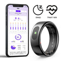 black-smart-ring-with-fitness-dashboard-app-oem