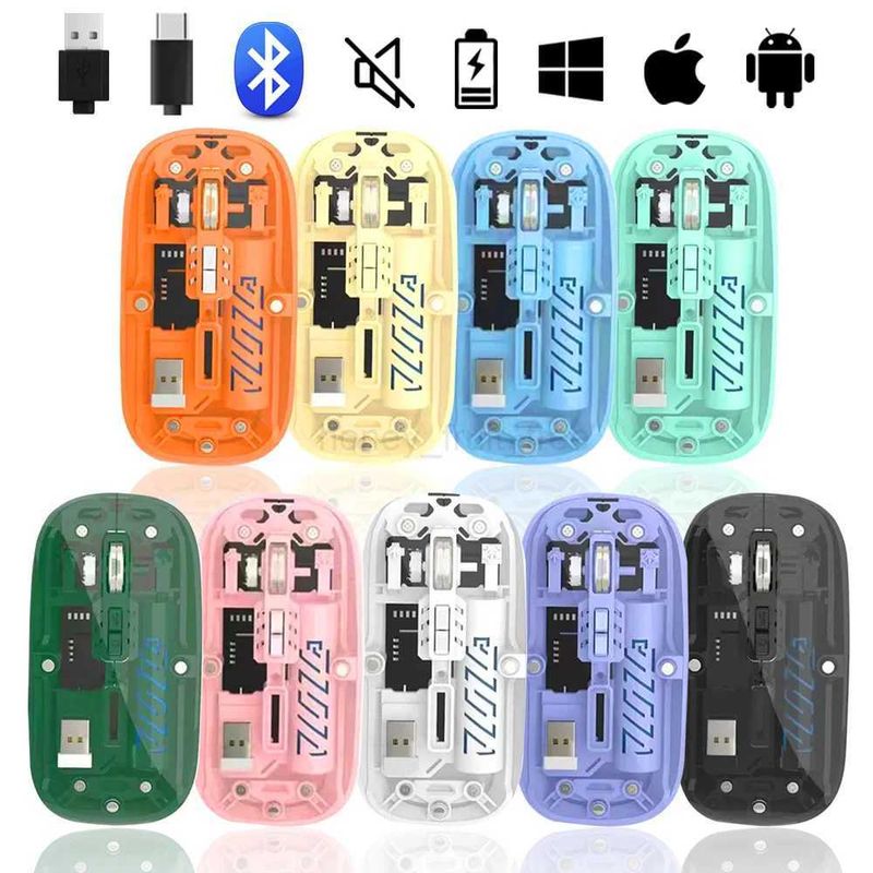 LATTICE Prism Mouse - Modular Translucent Wireless Gaming Mouse