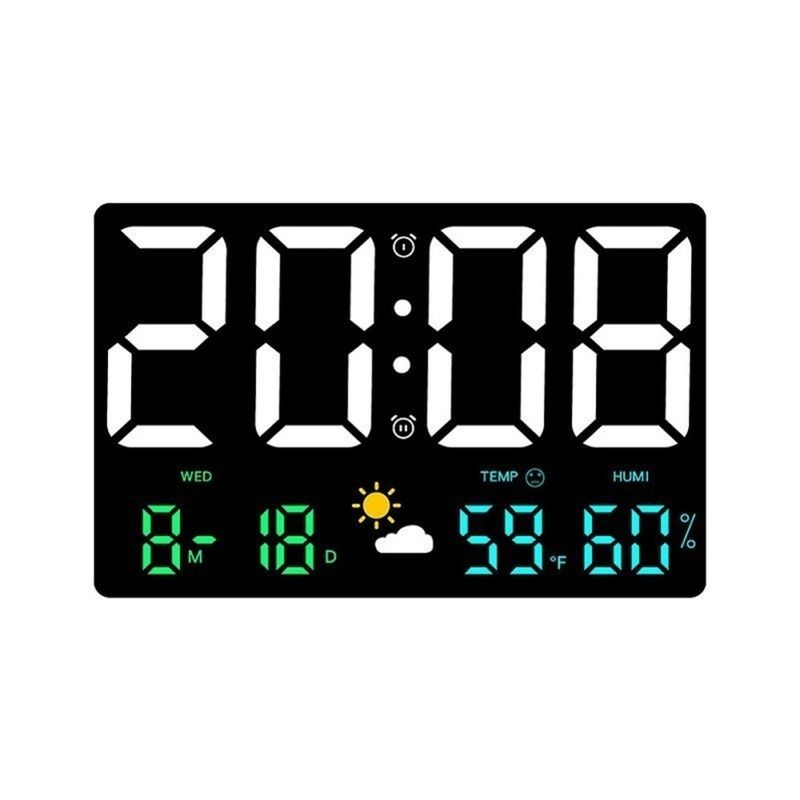 CHRONOS Matrix - Remote-Control LED Digital Clock