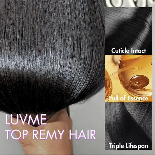 ⏳Time-Limited Special⏰KLENIMORE™ All Day Comfort Wig Glueless 7x6 Closure Pre Plucked Pre Bleached Pre Cut Melted Lace 180% Density Silky Straight Ready To Go-Come with Side Part 250%