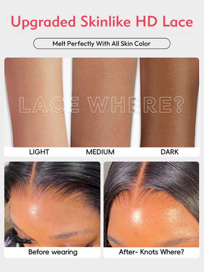 Last 4 hours of limited-time offer: Layer Cut Straight Short Bob Wig 13×4 HD Lace Pre-Everything Glueless Wig